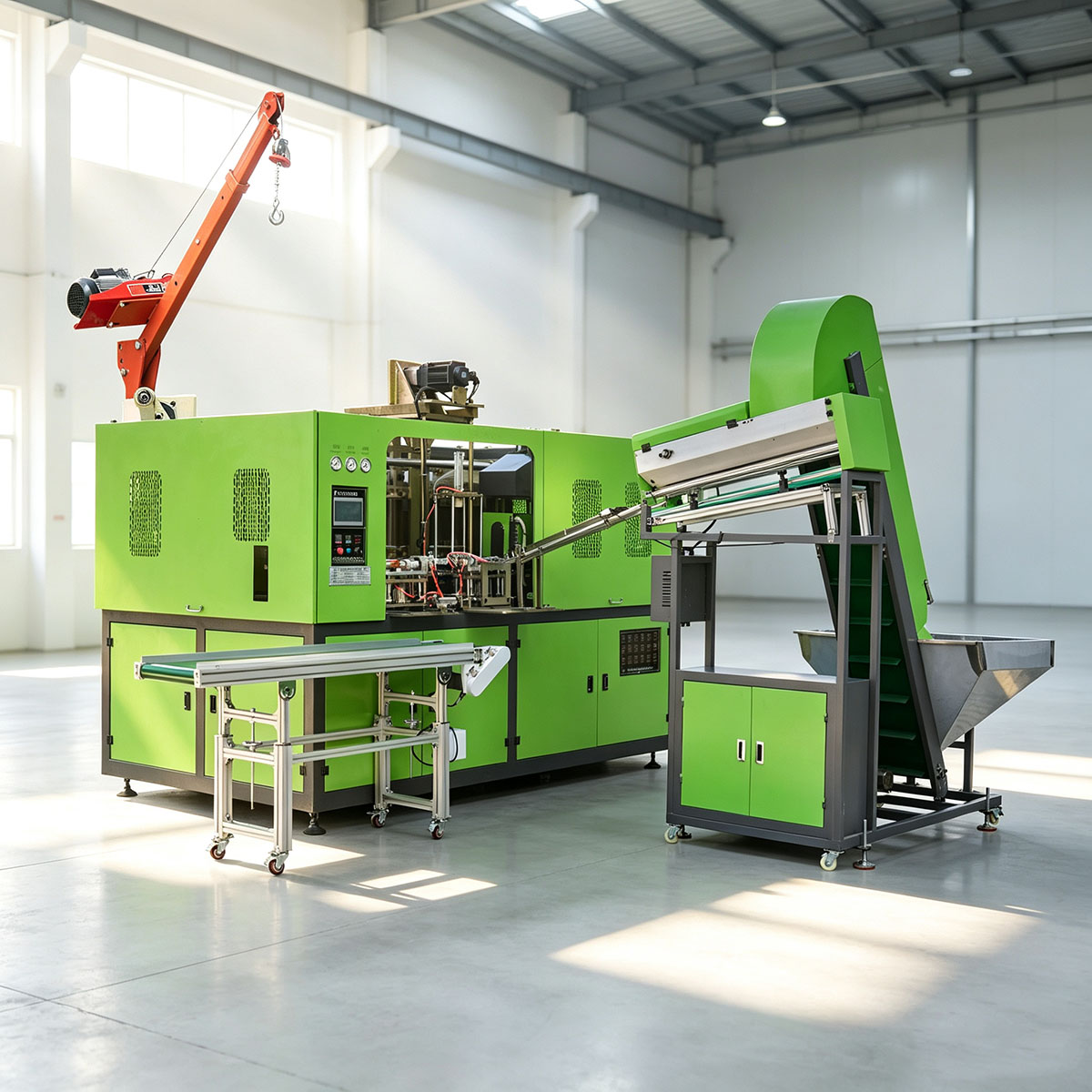 Case Study: 20L Large Bottle Blowing Machine for a Chemical Packaging Factory